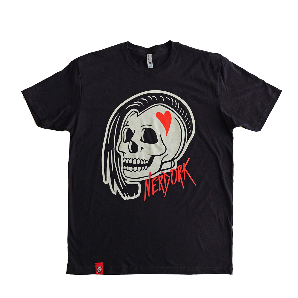 NERDORK SKULL - T-SHIRT