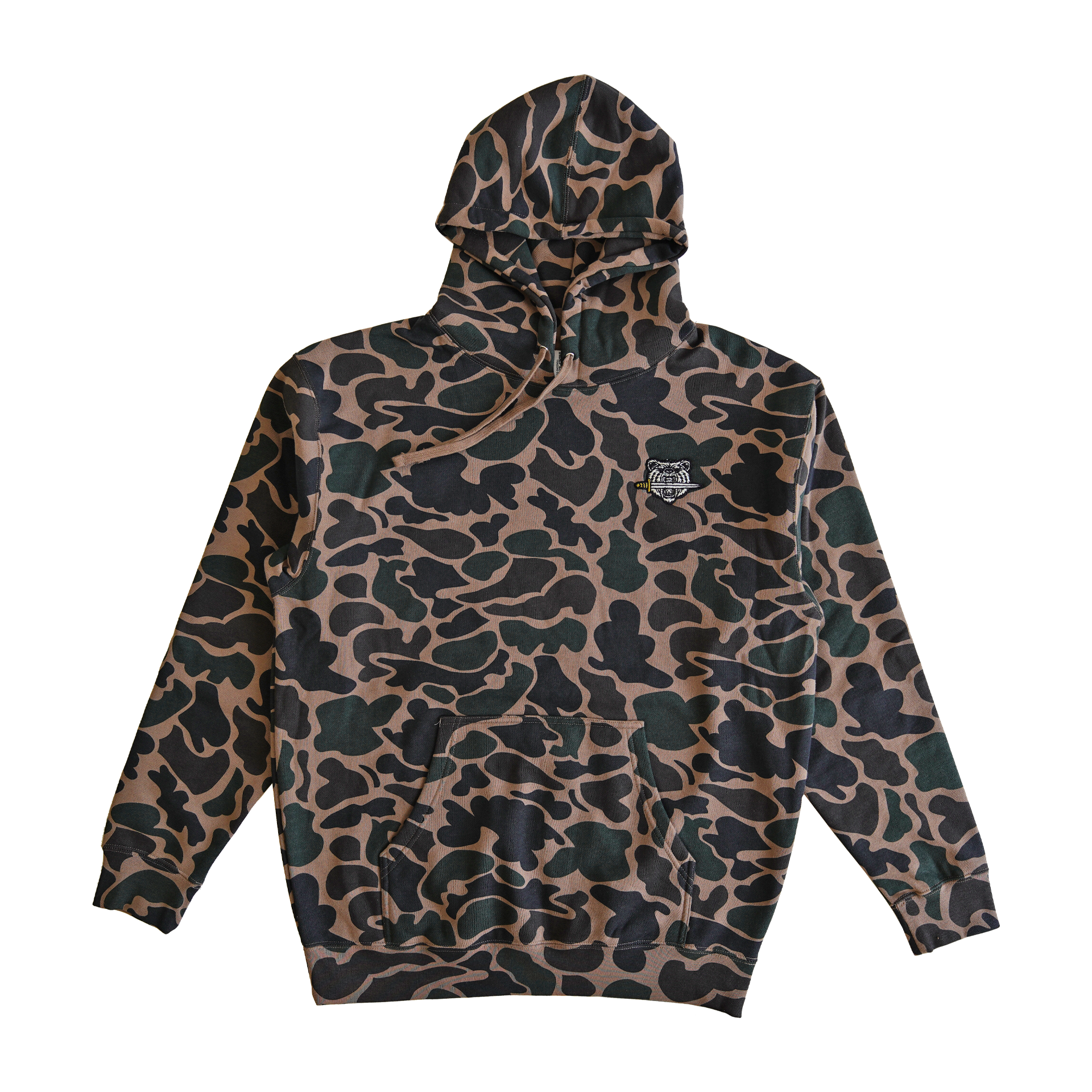 BEAR SWORDSMAN SWEATSHIRT DUCK CAMO