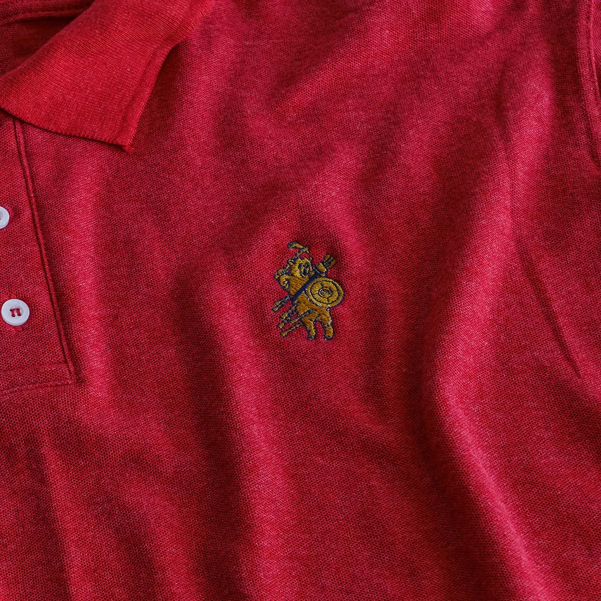 OG BATTLE BEAR - POLO - RED