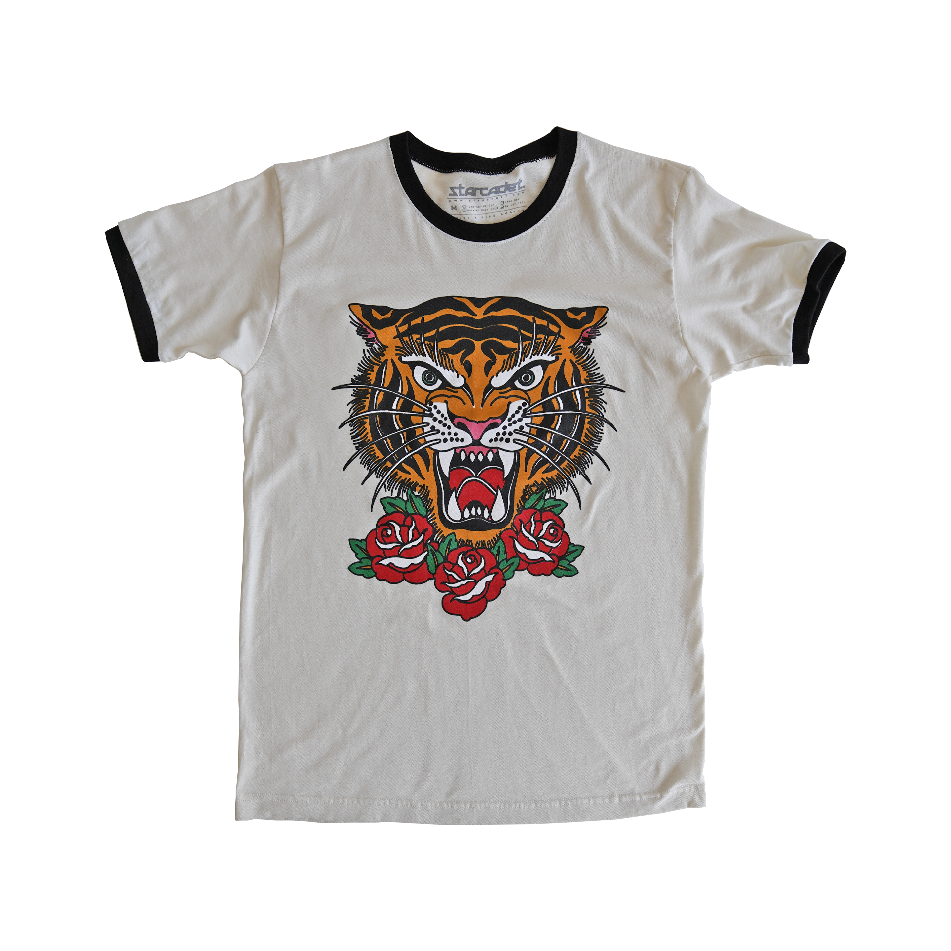 ROSEY THE TIGER - RINGER T-SHIRT